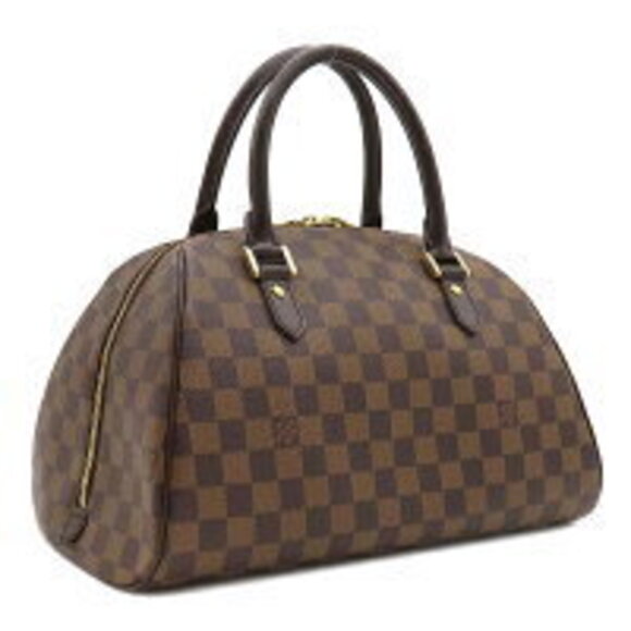 Louis Vuitton Rivera Damier Canvas Brown Boston Bag - Picture 2 of 11